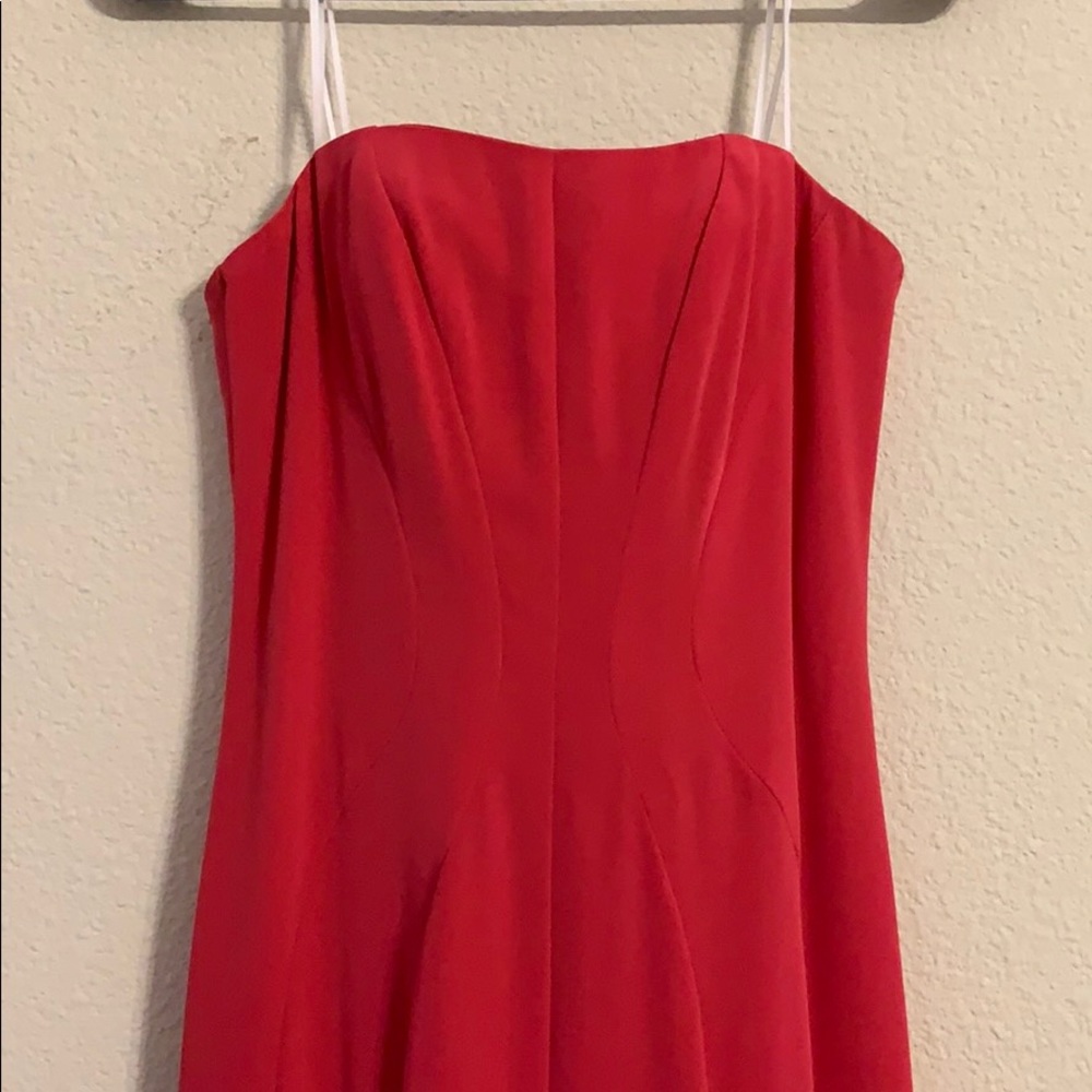 🌺ABS Allen Schwartz strapless dress - Picture 5 of 7
